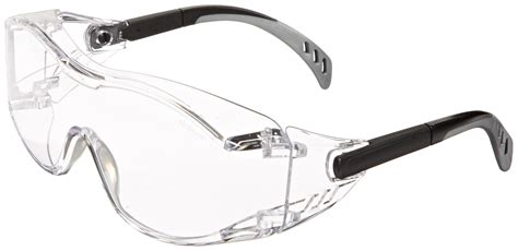 Gateway Safety 6980 Cover2 Safety Glasses Protective Eye Wear Over The Glass Otg Clear Lens