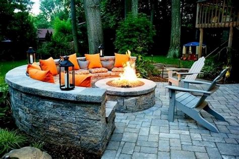 Gorgeous 60 Creative Backyard Fire Pit Ideas 60