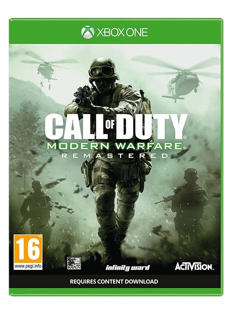 Amazon Com Call Of Duty Modern Warfare Remastered Xbox One UK IMPORT