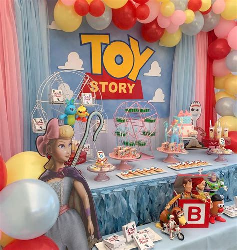 Toy Story 4 Birthday Decorations Fin Construir