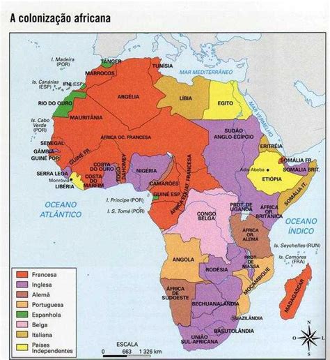 Colonialismo E A Partilha Da África Mundo Século Xxi