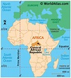 Word Map: Central African Republic Map - Central African