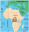Central African Republic Map / Geography of Central African Republic ...