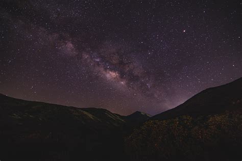 Starry Night Sky Milky Way