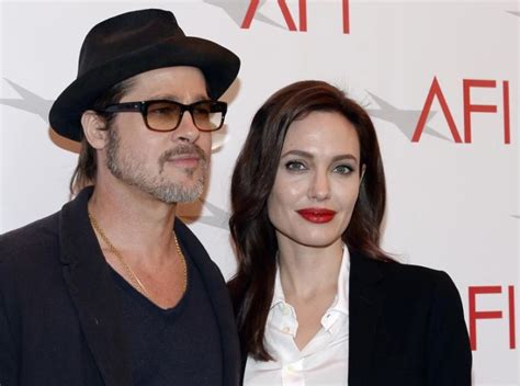 Angelina Jolie Brad Pitt Divorce Rumors Actor Reunites With Marion Cotillard For ‘allied