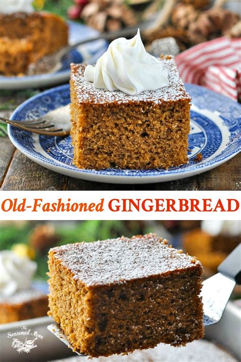 Old Fashioned Gingerbread Cake The Seasoned Mom Recipe