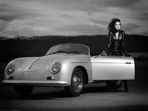 Porscheandcar Girls Speedster Hd Wallpaper Pxfuel