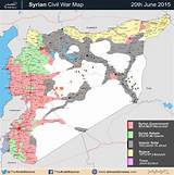 Current Syrian Civil War Map Photos