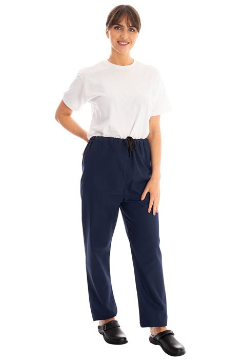Unisex Lightweight Scrub Trousers Navy Shop All Workwear From Simon