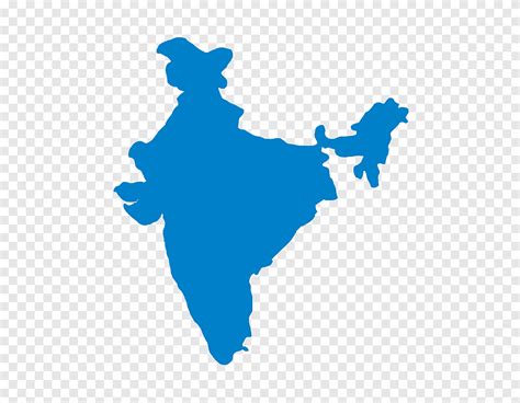 India Map India World Silhouette Png Pngegg