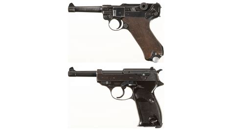 Two World War Ii German Semi Automatic Pistols Rock Island Auction