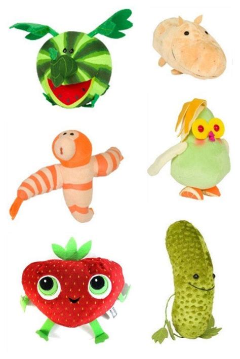Cloudy With A Chance Of Meatballs 2 Six Pieces Plush Set