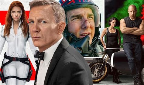 UK film release dates 2021: Black Widow, Bond, Fast ...
