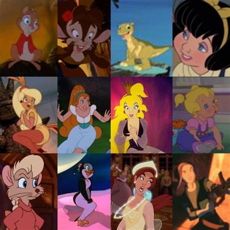Don Bluth Girls Disney Animated Movies Non Disney Princesses Disney Cartoons