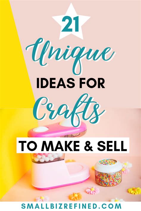 21 Unique And Profitable Crafts To Sell Online Small Biz Refined