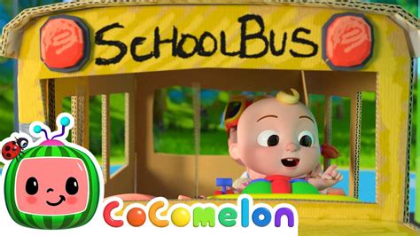 Wheels On The Bus Play Version Cocomelon Nursery Rhymes Sing