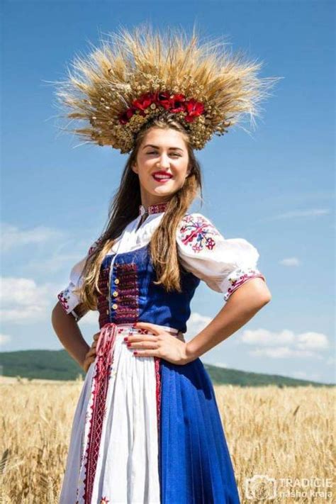 A Celebration Of Harvest Slovakia Traditional Outfits Folklore