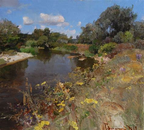 Artist Denis Gorodnichy Ukrainian Painter Russian Landscape