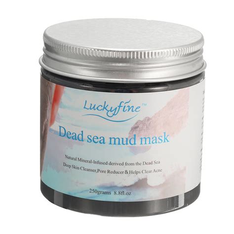 Dead sea mud found in its uniquely natural state is comprosed of layer upon layer of sedimentary clay formed over thousands of years. LuckyFine Dead Sea Mud Mask Deep Cleaner Skin Care Pore ...