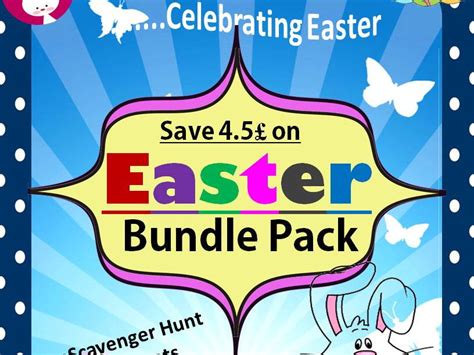 Easter Bundle Pack Scavenger Huntworksheetsactivities Teaching