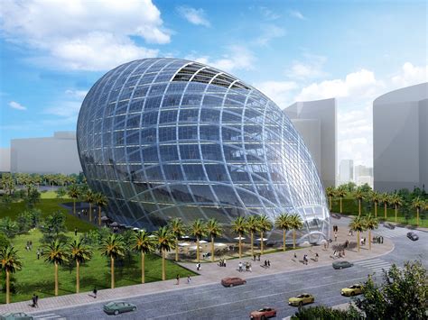 Cybertecture Egg Mumbai India Architect James Law Cybertecture International Timely