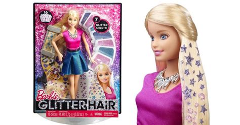 73 Off Barbie Glitter Hair Design Doll Now £668 Amazon