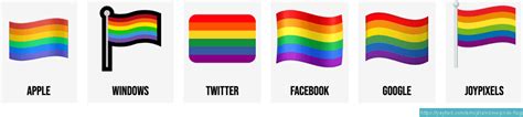 🏳️‍🌈 Rainbow Pride Flag Emoji