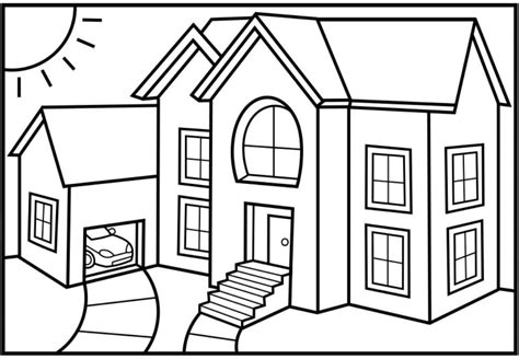 House 6 Coloring Page Free Printable Coloring Pages For Kids