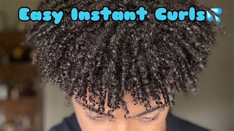 How To Get Crazy Curls For Boys Instant Curls🤩 Youtube