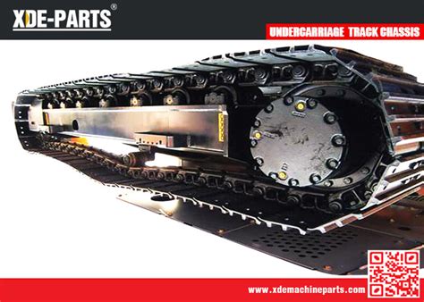 Customized Hydraulic Rubber Crawler Chassis Steel Track Undercarriage