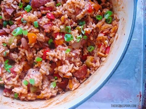 Creole Rice And Beans With Sausage The Rising Spoon