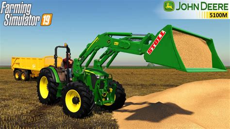 Farming Simulator 19 John Deere 5100m Without A Cab Front Loader