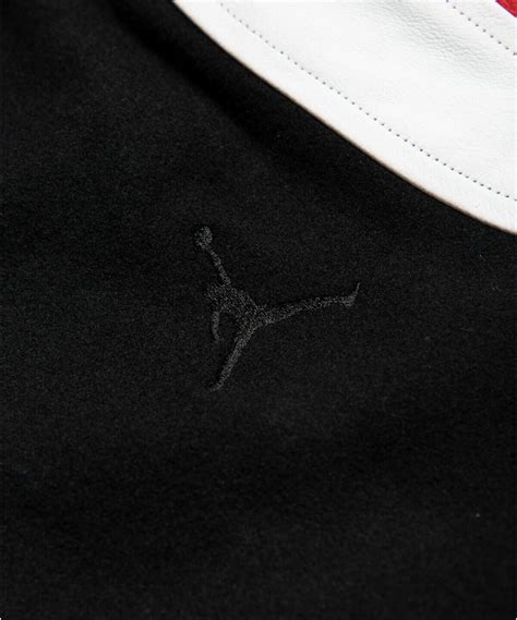Nike Air Jordan Sport Dna Varsity Jacket At9958 010 Leather Top 3 Men