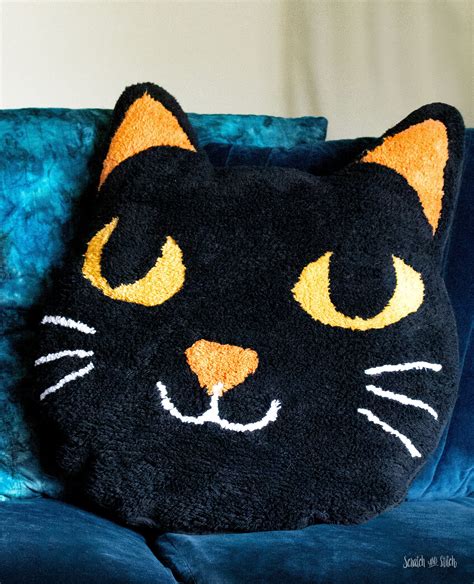 We do, too, but they can be so expensive in stores, and i like using several a week. DIY Cat Pillow (Made from Bath Mats) by Scratch and Stitch