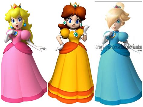 Princess Peach Princess Daisy Princess Rosalina Princess Daisy Mario