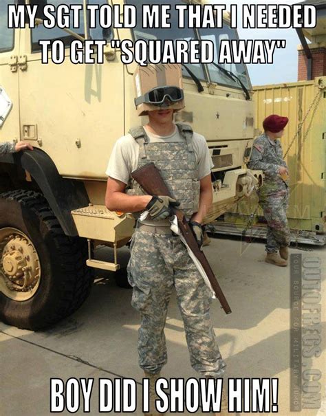 Outofregs Archives Squared Away Military Humor Funny Army Memes