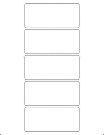 Blank sheet of 21 labels on a4 paper, compatible with avery l7160. Download Label Templates - OL394 - 4.5" x 2" Labels - PDF ...