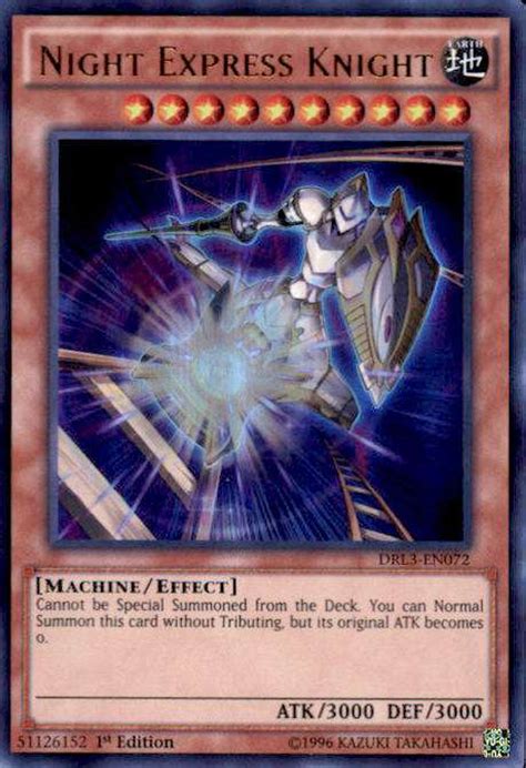 Yugioh Dragons Of Legend Unleashed Single Card Ultra Rare Night Express