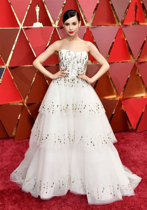 Sofia Carson Oscars Red Carpet In Hollywood 226 2017