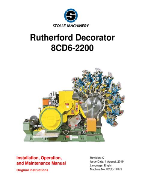 Rutherford Decorator 8cd6 2200 Manual English Rev C 1 Pdf