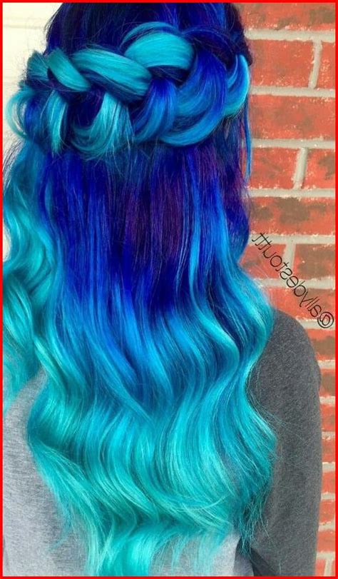 Turquoise Blue Hair Color Hair Colour Style