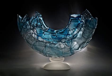 Overture By Caleb Nichols This Highly Textured Piece Is Created From Blown Glass Forms That
