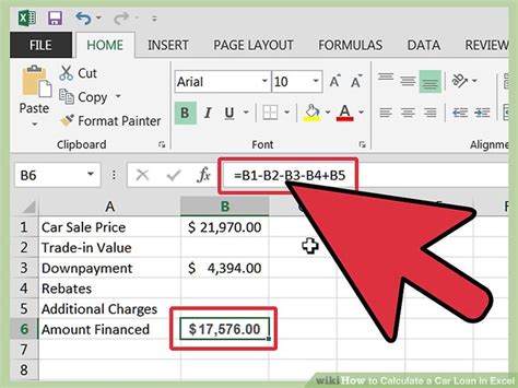 Check spelling or type a new query. How to Calculate a Car Loan in Excel: 10 Steps (with Pictures)