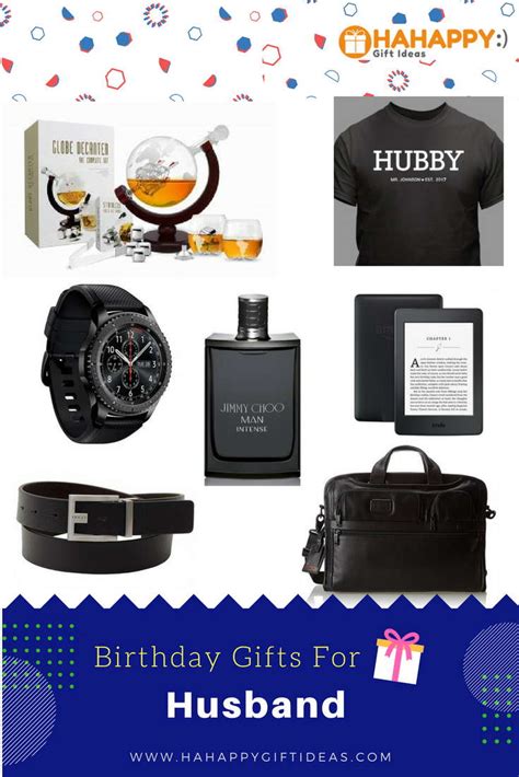 Even if you've spent every day this year with your husband, you still might draw a blank on what to gift him. Unique Birthday Gifts For Husband That He Will Love | HaHappy