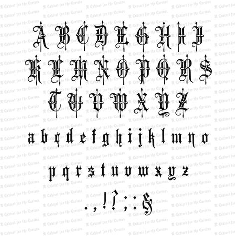 Fancy Calligraphy Alphabet Old English Writing The Copperplate