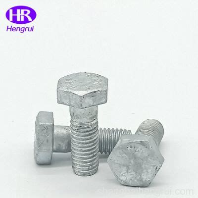 ASTM A307 Grade B Hot DIP Galvanized Carbon Steel Heavy Hex China Bolt