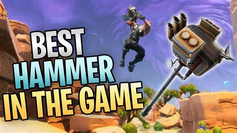 Fortnite Level 130 Sunbeam Lead Sled Hammer Gameplay Best Hammer
