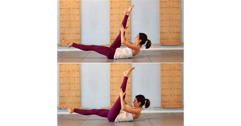 Single Straight Leg Stretch Pilates Series Of Five