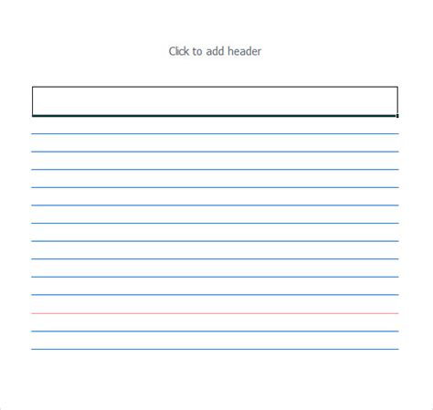 9 Index Card Templates For Free Download Sample Templates