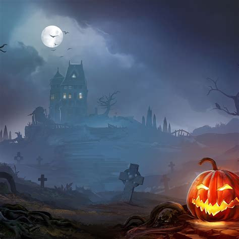 Horror Pumpkins Halloween Wallpaper 4k